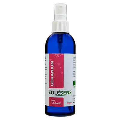 Eolesens- eau florale de Géranium BIO  -200 ml