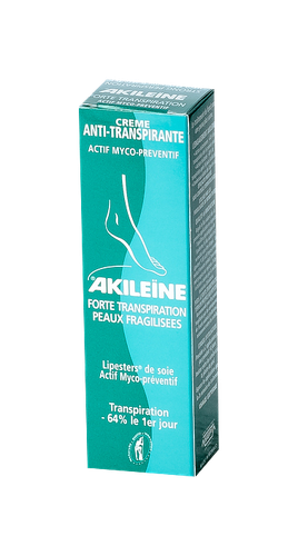 Image AKILEINE CREME ANTI-TRANSPIRANTE ACTIF 50ML