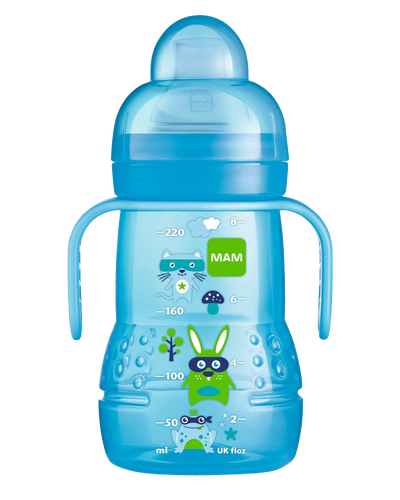 Image MAM BIBERON 2AGE TRANSITION BLEU 220ML